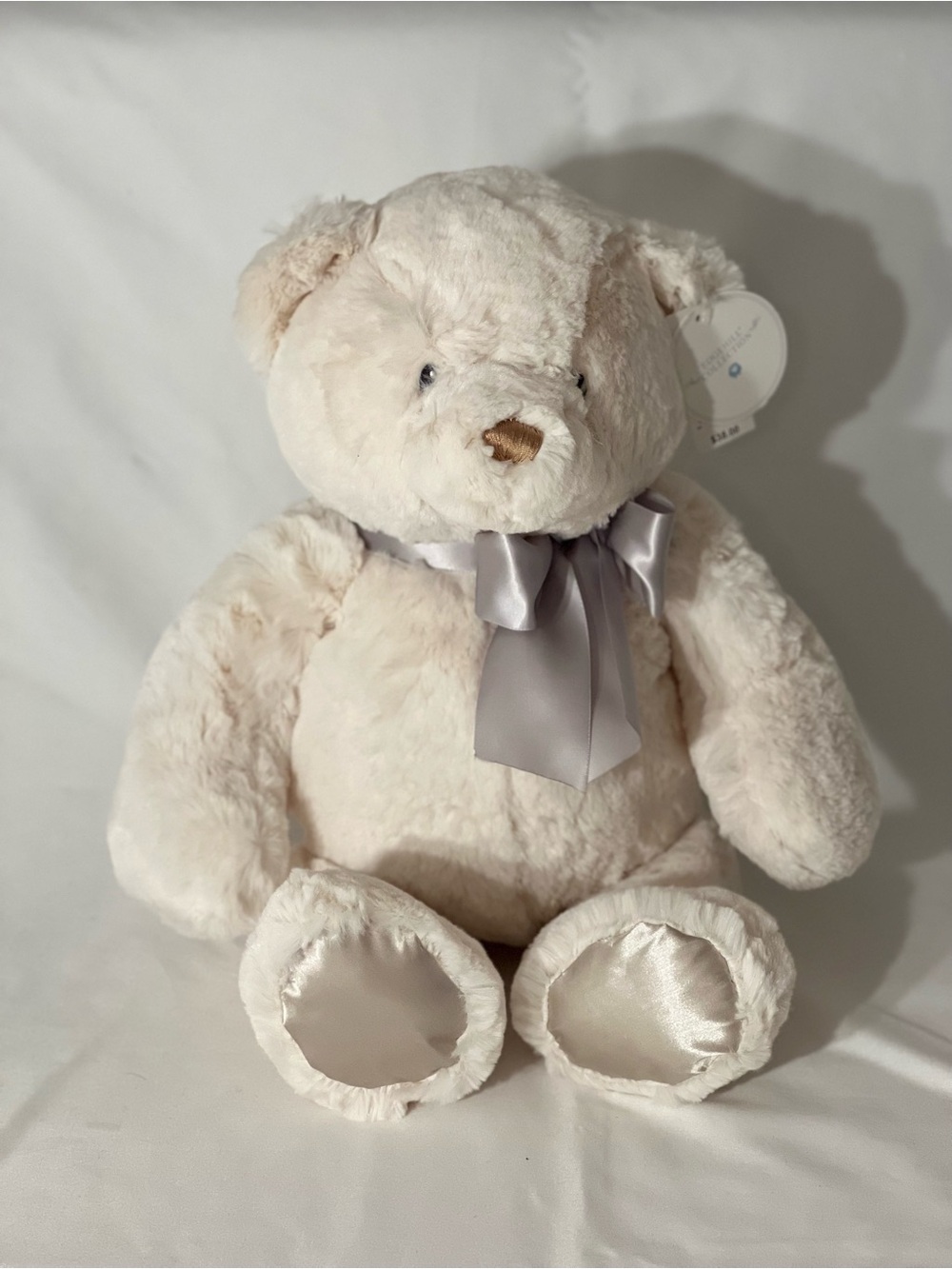 NWT GUND Edgehill Collection 20" Teddy Bear Stuffed Animal Plush Soft Ivory